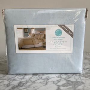 Martha Stewart comforter cover - king - 400 thread count